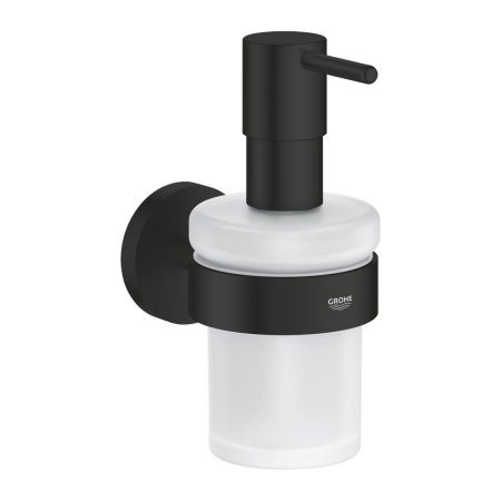 Дозатор для жидкого мыла Grohe Essentials 1022572430 (черный матовый)