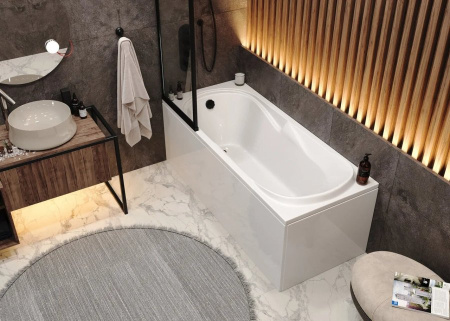 Акриловая ванна Vagnerplast Minerva (170x70) VPBA177MIA2X-04