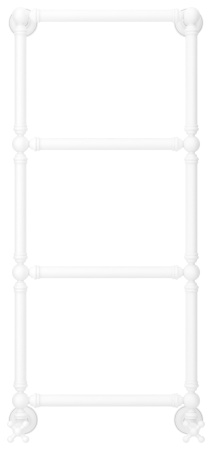 Полотенцесушитель Водяной Сунержа Ренессанс 1304 (96х40) Матовый Белый 30-0280-9640