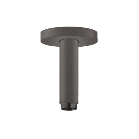 Кронштейн для верхнего душа 100 мм Hansgrohe S 27393340 шлифованный черный хром