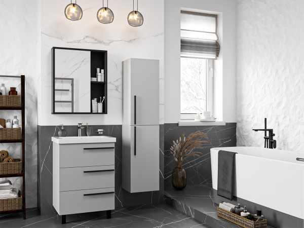 Тумба с раковиной Misty Ненси 60  УТ000015707