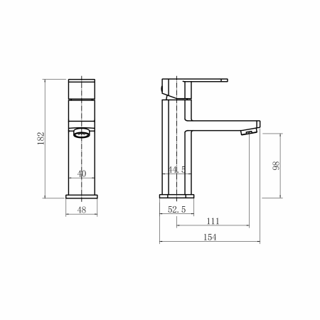 Смеситель для раковины FASHUN A51120-21
