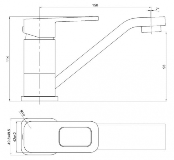 Смеситель для раковины BENNBERG CHROME 11Р021 Смеситель для раковины BENNBERG CHROME 11Р021