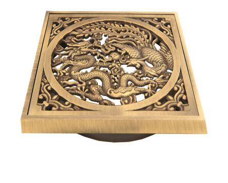 Решетка BRONZE DE LUXE "Дракон" для трапа 21986