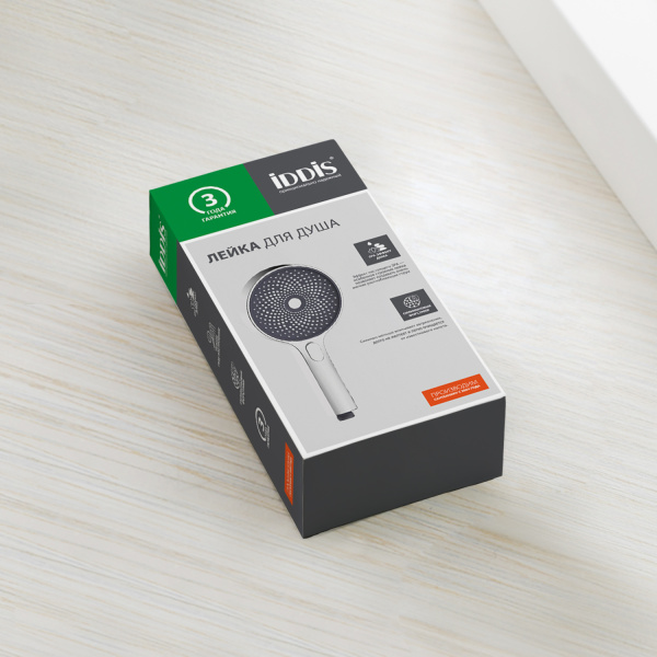 Лейка для душа IDDIS SpaHome хром (SPA3F0Ci18)