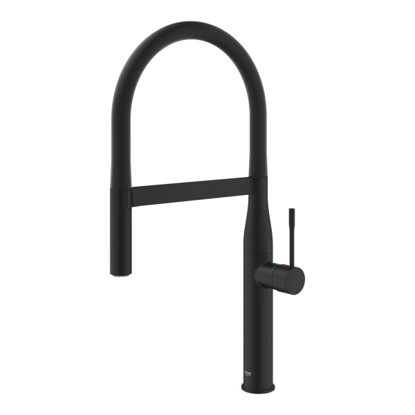 Смеситель для кухни однорычажный Grohe Essence New 30503KF0 фантомный черный