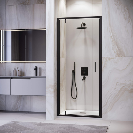 Душевая дверь 70 см RGW Leipzig LE-102B 711210207-14 прозрачное