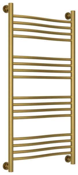 Полотенцесушитель Водяной Сунержа Флюид + (100х50) Состаренная Латунь 051-0222-1050 Полотенцесушитель Водяной Сунержа Флюид + (100х50) Состаренная Латунь 051-0222-1050