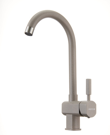 Смеситель для кухни Aquaton Лиам 1AX003FCXX250 серый шелк