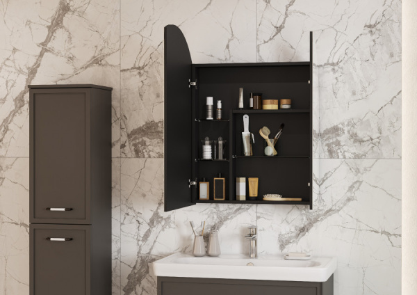 Зеркало шкаф Aquaton Санта-Барбара 80, 1A286502CB820