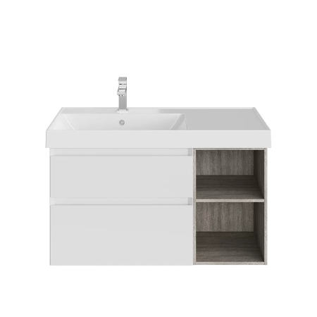 Тумба под раковину Kerama Marazzi Cubo 90 CUB.90Lh\WHT.M