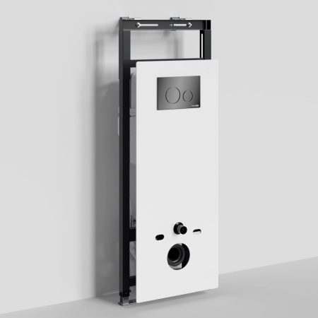 Инсталляция для подвесного унитаза WasserKraft Salm 27TLT.010.ME.WH.PB02