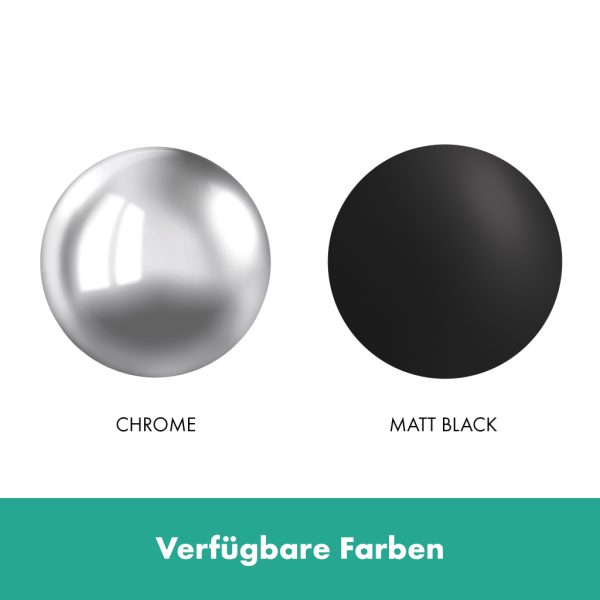 Смеситель для раковины встраиваемый Hansgrohe Logis Fine 71256670 черный матовый