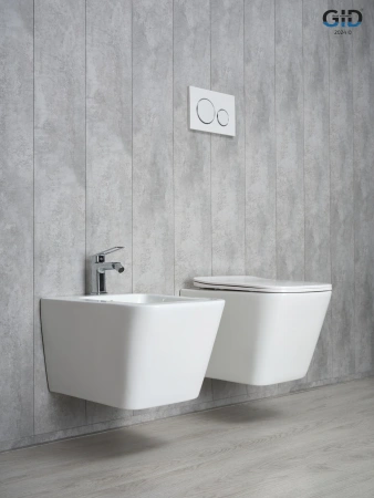 Подвесной унитаз безободковый Gid Tr2143