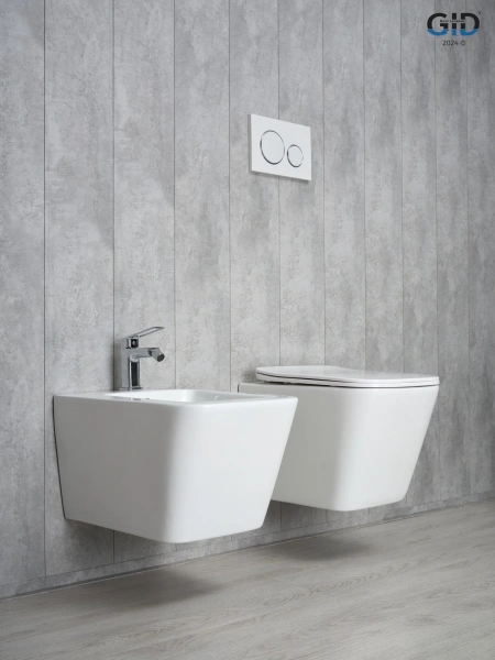 Подвесной унитаз безободковый Gid Tr2143