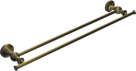 Полотенцедержатель двойной 60см. RUSH Crete CR35532