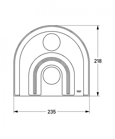 Розетка GROHE 47463IP0