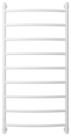 Полотенцесушитель Водяной Выгнутая Сунержа Галант + (120х60) Матовый Белый 30-0200-1260