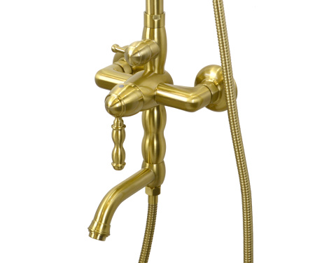 Душевая система с изливом Bronze de Luxe Tiffany 1919BR