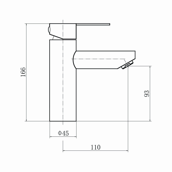 Смеситель для раковины FASHUN A51101-8 Смеситель для раковины FASHUN A51101-8