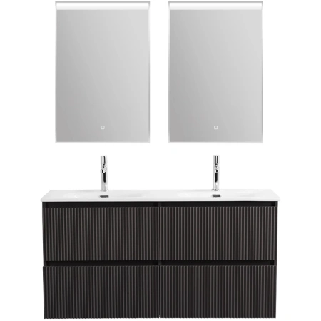 Тумба под раковину 120 BelBagno Uno UNO-1200-4C-SO-GSO темно-серый матовый, без раковины