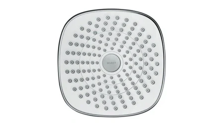 Верхний душ Hansgrohe Croma Select E 180 2jet EcoSmart 26528400 белый/хром