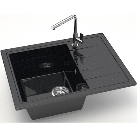 Кухонная мойка Marrbaxx Анастасия Z150 Z150Q004 черный