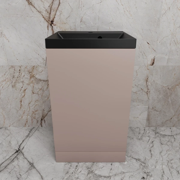 Тумба без раковины 50 см  Style Line Моно ЛС-00002453 санд пудровый матовый