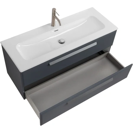 Тумба под раковину Cezares ECO-CER-N-1200-2C-SO-GR-P Grafito без ручек