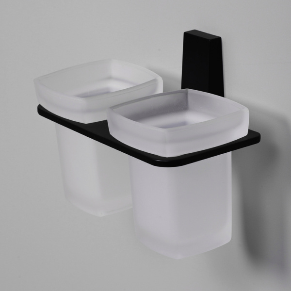 Стакан для зубных щеток двойной WasserKRAFT Abens K-3228D