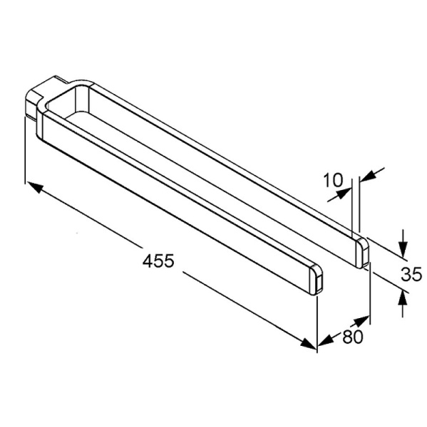 Полотенцедержатель Kludi E2 4997705 Полотенцедержатель Kludi E2 4997705