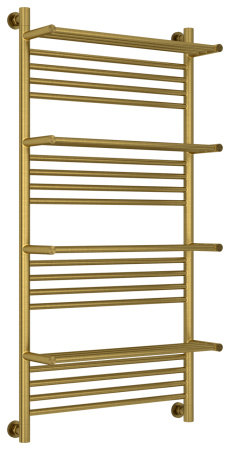 Полотенцесушитель Водяной Сунержа Богема 4 полки + (120х60) Состаренная Латунь 051-0224-1260