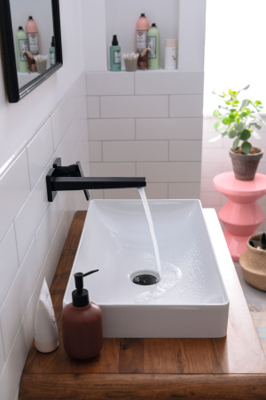 Смеситель для раковины встраиваемый Hansgrohe Metropol 32526670 черный матовый 