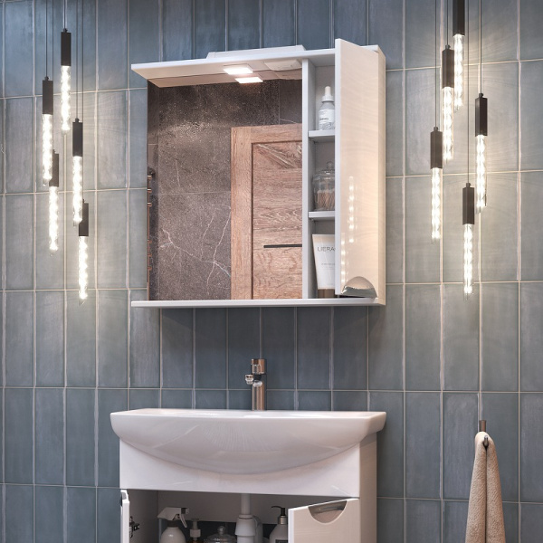 Зеркало со шкафом (70x70) Vigo Callao z.CAL.70.R.El