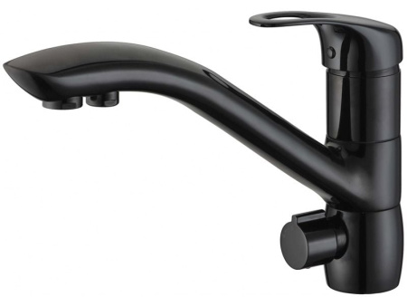 Смеситель для кухни Zorg ZR 404 KF BLACK