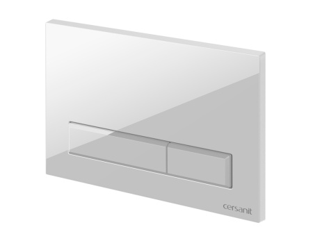 Кнопка Cersanit BLICK пластик белый 64113