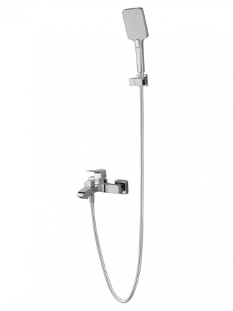 Смеситель для ванны с душем WONZON & WOGHAND FLEX, хром WW-88037072-CR