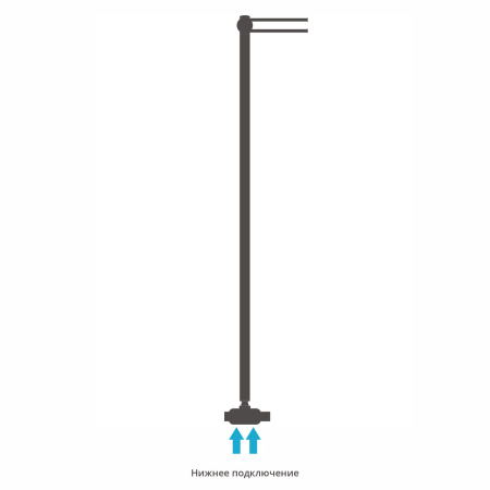 Полотенцесушитель водяной (120х5) Сунержа Лайк EU50 30-0213-1200