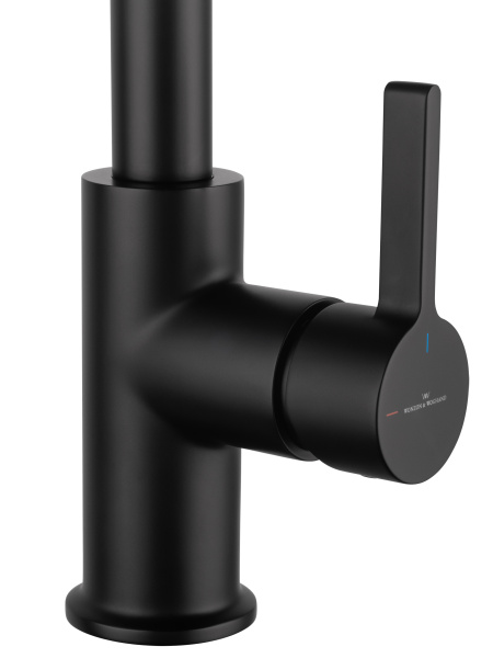 Смеситель для кухни c подключением фильтра WONZON & WOGHAND, черный матовый WW-88458008-MB Смеситель для кухни c подключением фильтра WONZON & WOGHAND, черный матовый WW-88458008-MB
