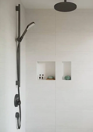 Верхний душ hansgrohe Croma 280 1jet EcoSmart 26221340 шлифованный черный хром