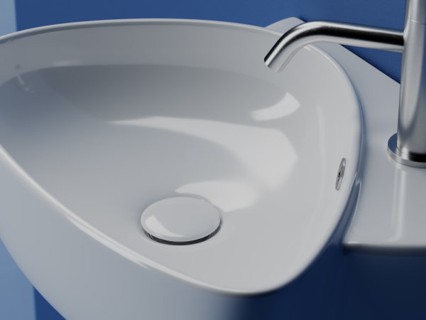 Раковина подвесная (49,5х35) Ceramica Nova ELEMENT CN5049