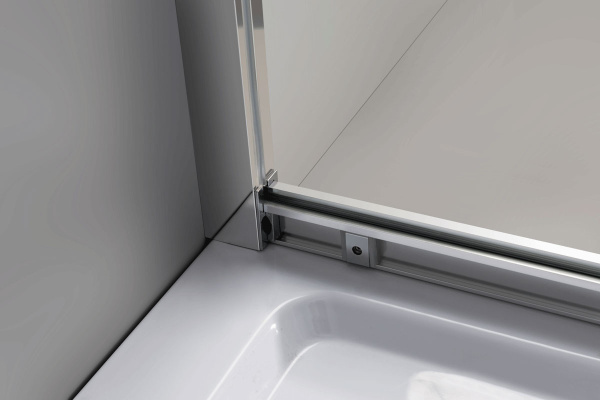 Душевой уголок Vincea  Scala VSQ-2SC100CL (100х100) хром, стекло прозрачное