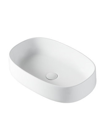 Раковина накладная (54х35) Orange  B07-540W белый глянец