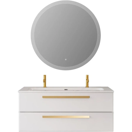 Тумба под раковину Cezares ECO-CER-N-1200-2C-SO-BL Bianco Lucido без ручек