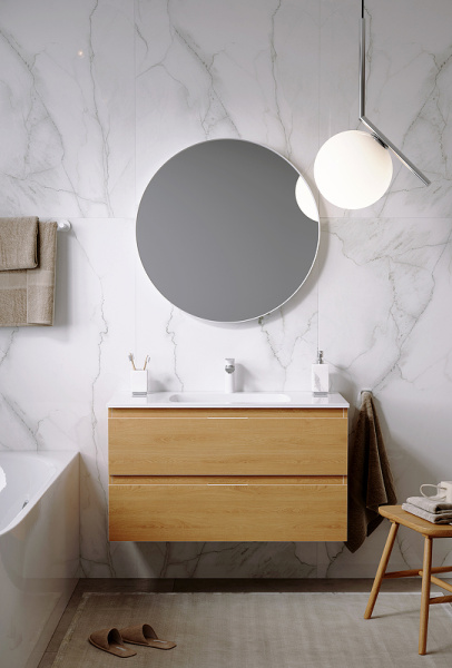 Тумба под раковину Aqwella Accent ACC0110DZ коричневый