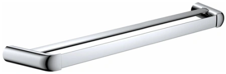 Полотенцедержатель двойной 70см. RUSH Flores FL08532B