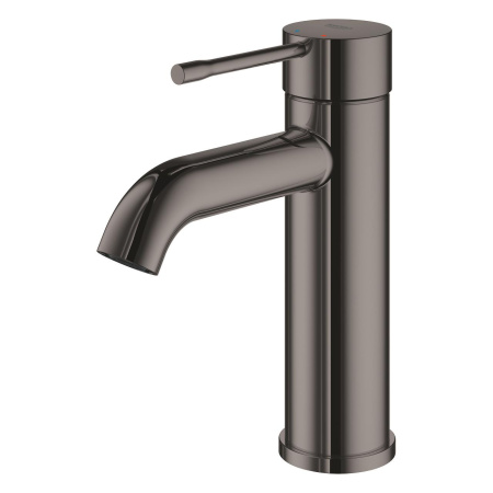Смеситель для раковины однорычажный Grohe Essence 24172 A01 (24172A01) тёмный графит глянец