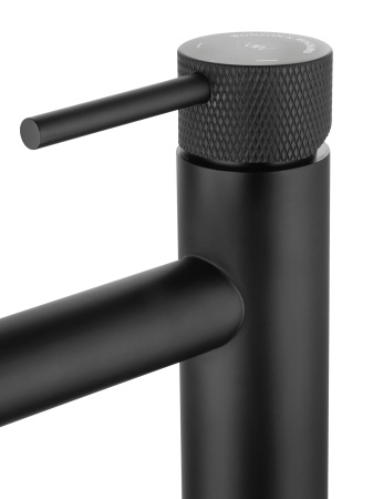 Смеситель для раковины высокий WONZON & WOGHAND, черный матовый WW-H1062-MB