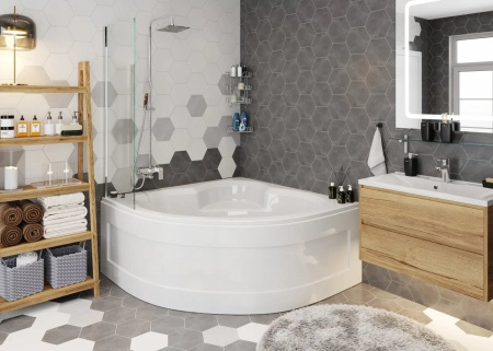 Акриловая ванна Vagnerplast Mini Catalina (125x125) VPBA125CTM3X-04