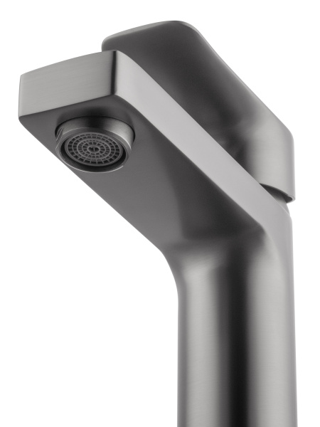 Смеситель для раковины WONZON & WOGHAND Blend, темный графит WW-A40222-BGG